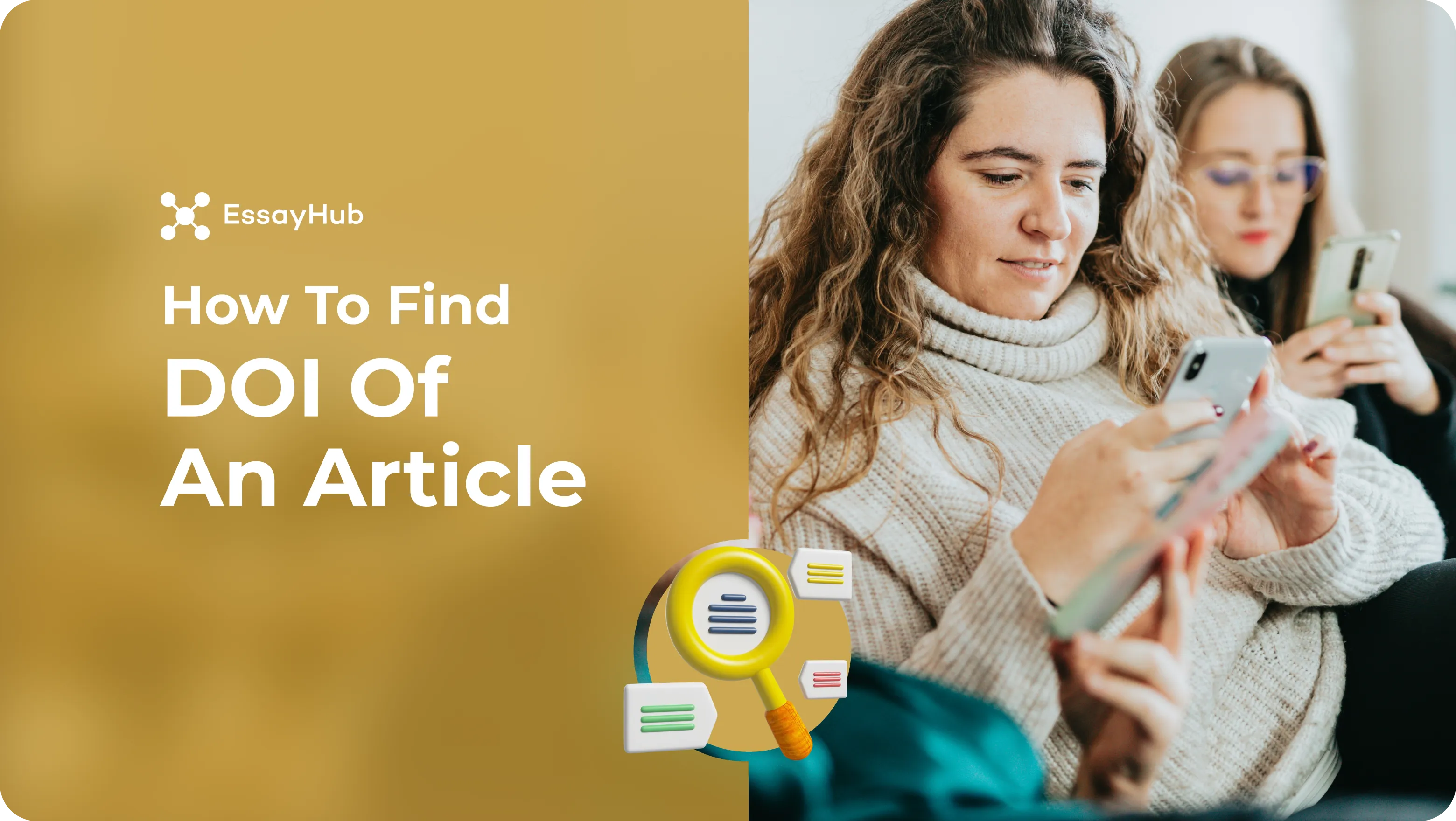 how to find DOI of an article